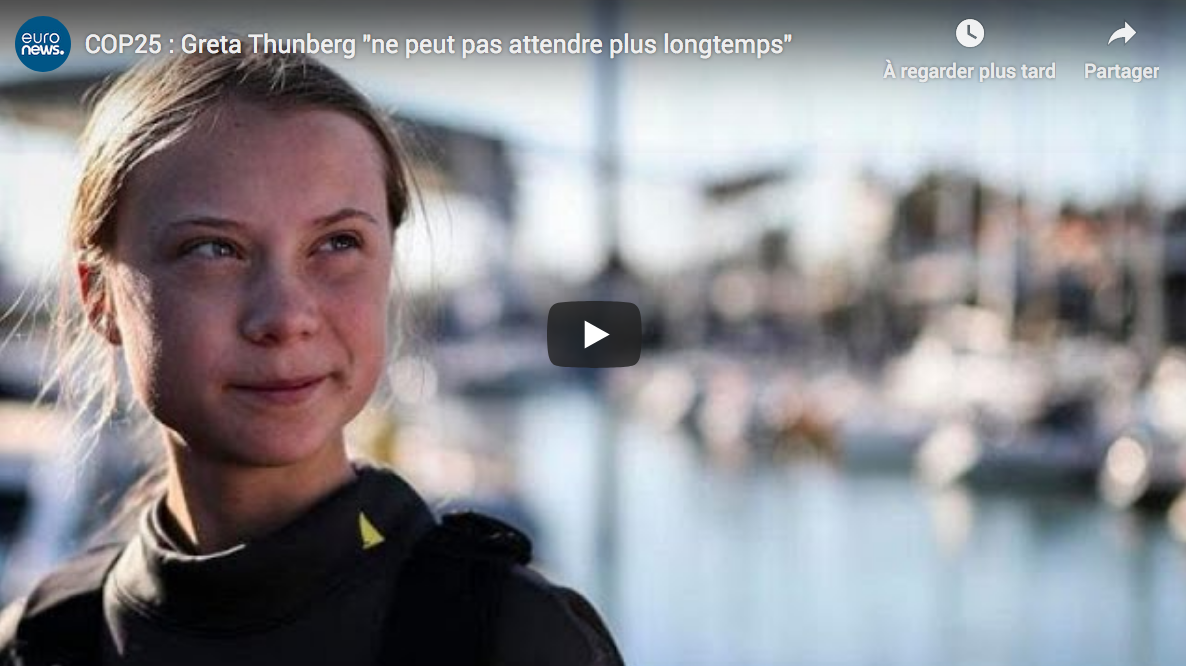 Au fou ! Greta Thunberg “ne peut pas attendre plus longtemps” (sic)