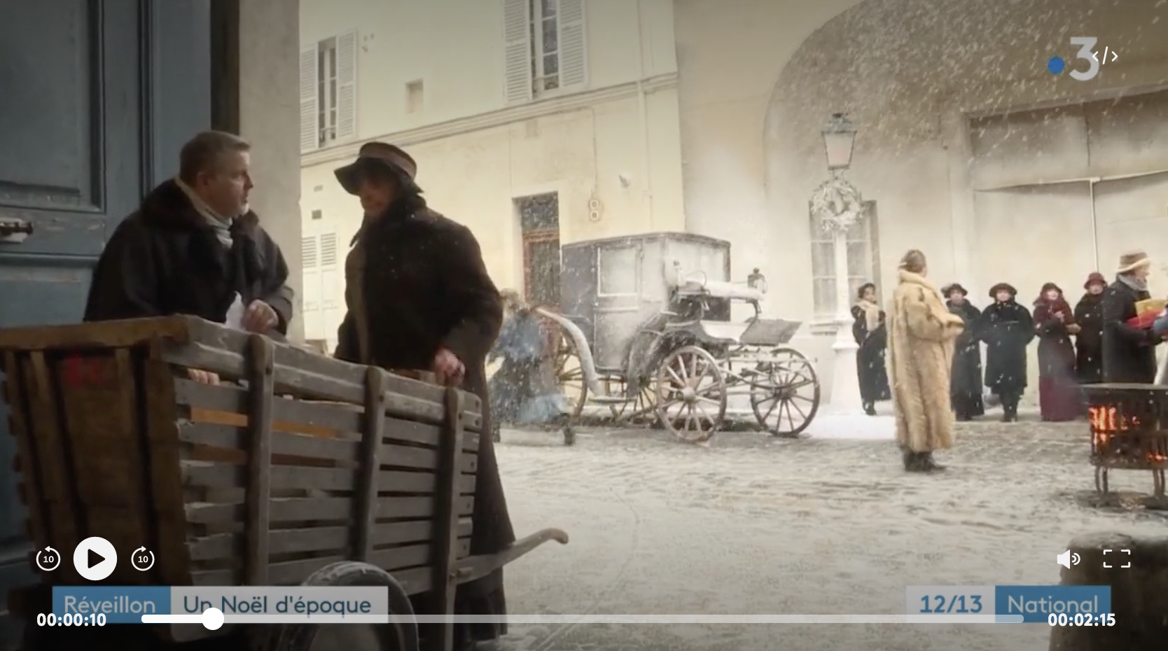 Réveillon : un Noël d’époque au château de Champs-sur-Marn (REPORTAGE)
