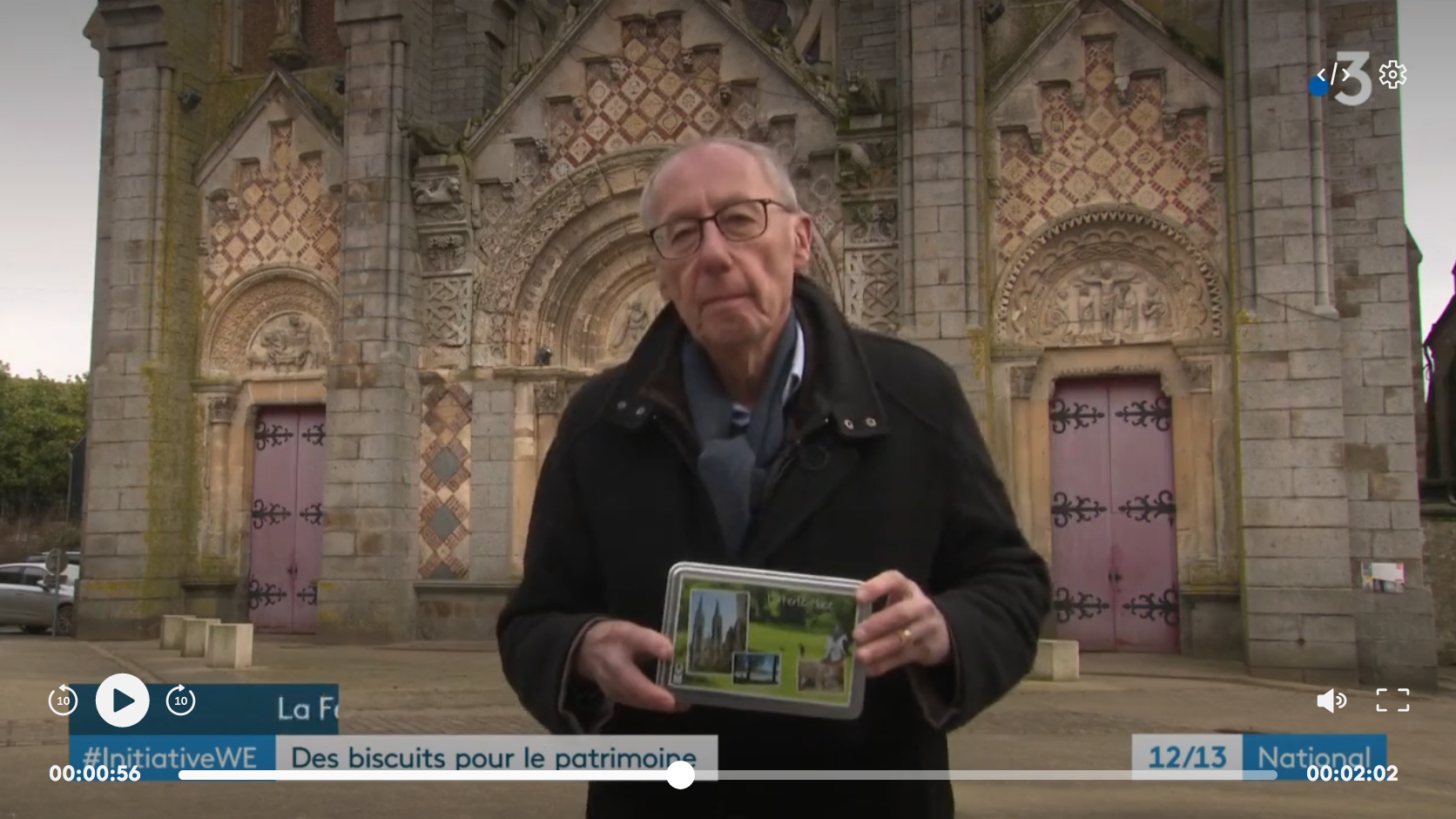 Orne : une biscuiterie se démène pour sauver une église (REPORTAGE)