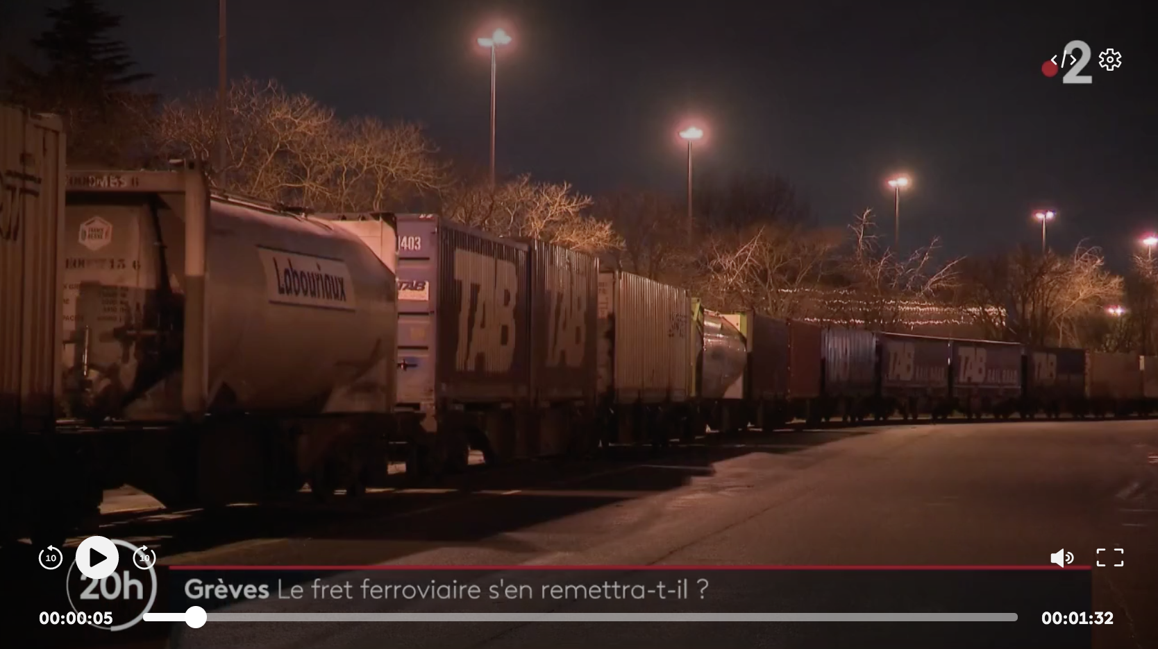La filiale fret de la SNCF perd 1 million d’euros par jour de grève
