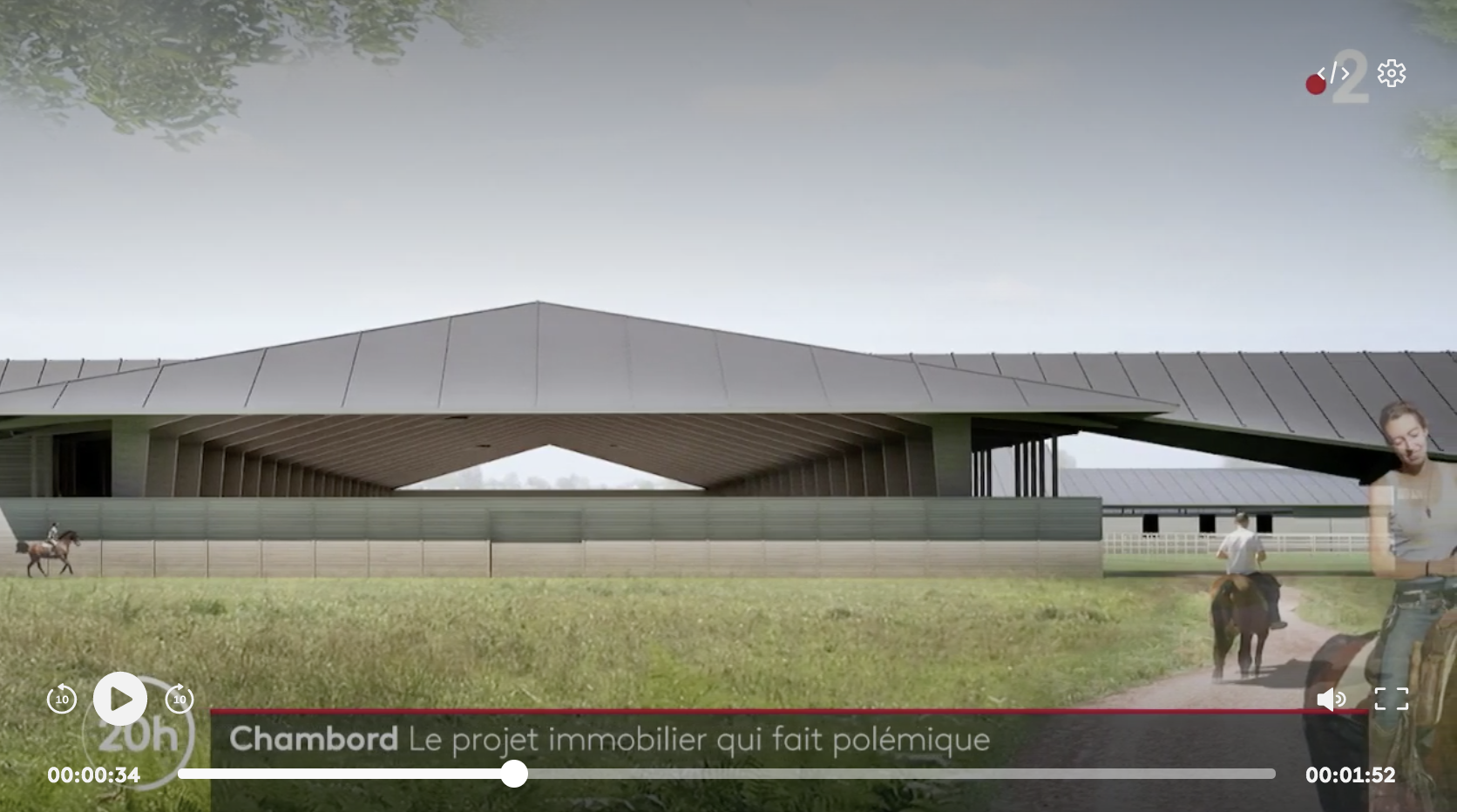 Loir-et-Cher : un gigantesque et hideux projet immobilier pour nouveaux riches fait polémique à Chambord (VIDÉO)