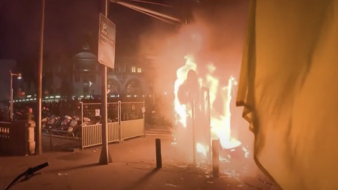 Gilets jaunes : une fin de manifestation mouvementée (VIDÉOS)