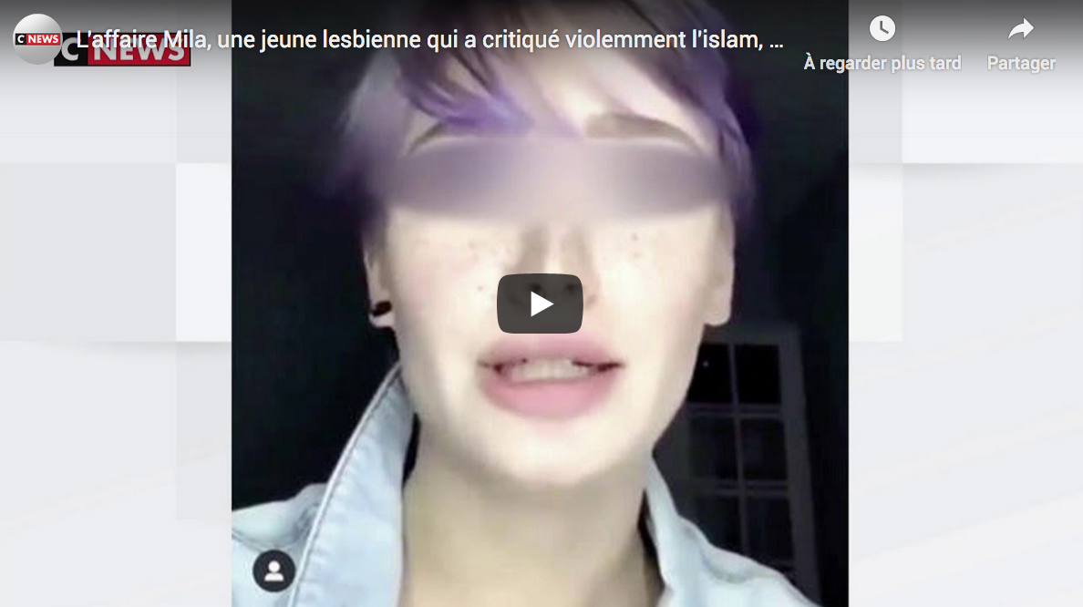 Affaire Mila : islamistes VS homosexualistes (VIDÉO)