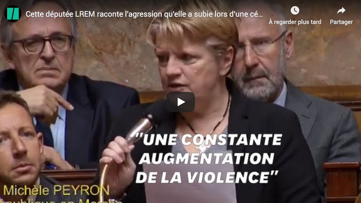 Cette députée LREM raconte l’agression qu’elle a subie lors d’une cérémonie de vœux (VIDÉO)