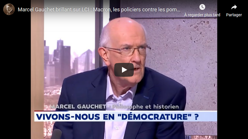Macron, les policiers contre les pompiers, la révolte populaire : Marcel Gauchet brillant (VIDÉO)