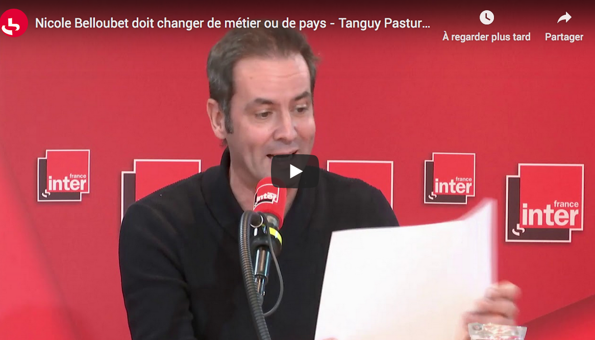 Nicole Belloubet doit changer de métier ou de pays (Tanguy Pastureau)
