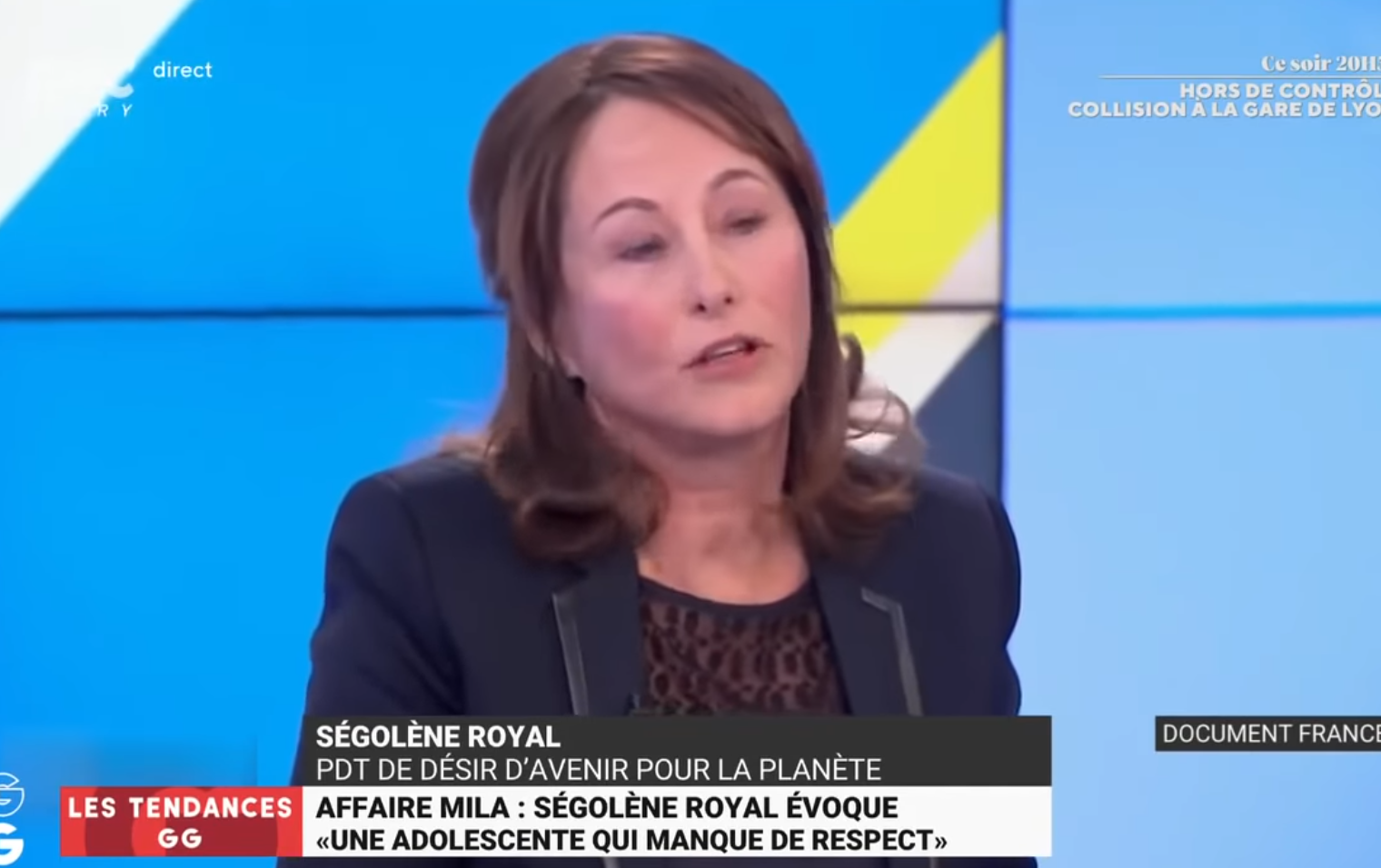 Affaire Mila : Ségolène Royal évoque “une adolescente qui manque de respect” (VIDÉO)