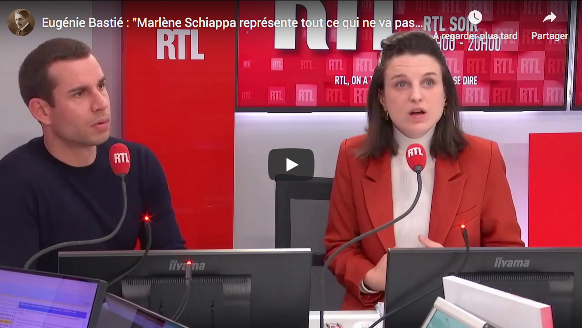 Eugénie Bastié : “Marlène Schiappa représente tout ce qui ne va pas en politique” (VIDÉO)