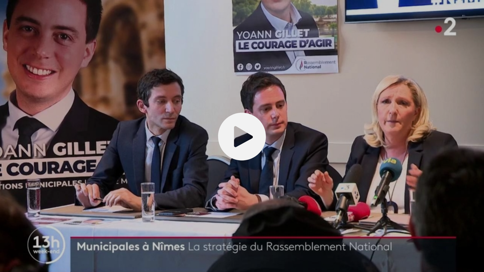 Municipales : à Nîmes, des membres des Républicains sur la liste du Rassemblement national