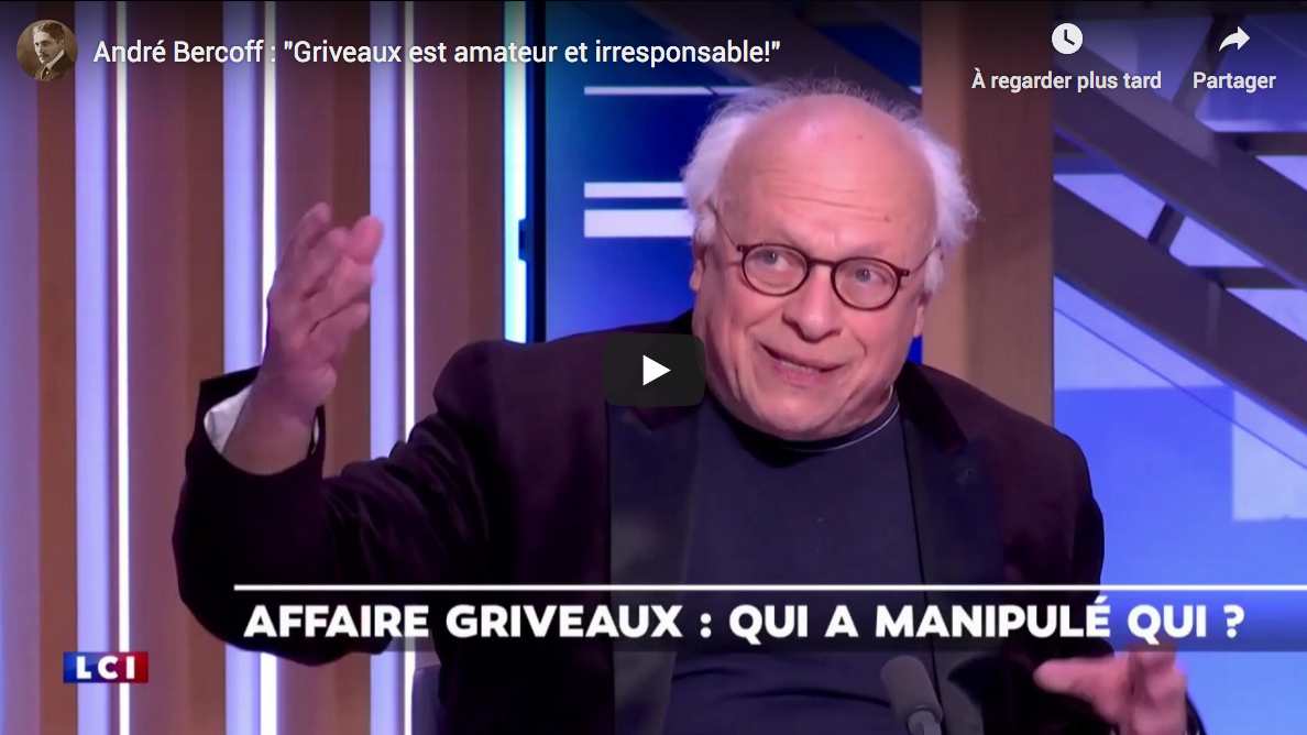 André Bercoff : “Griveaux est amateur et irresponsable !” (VIDÉO)