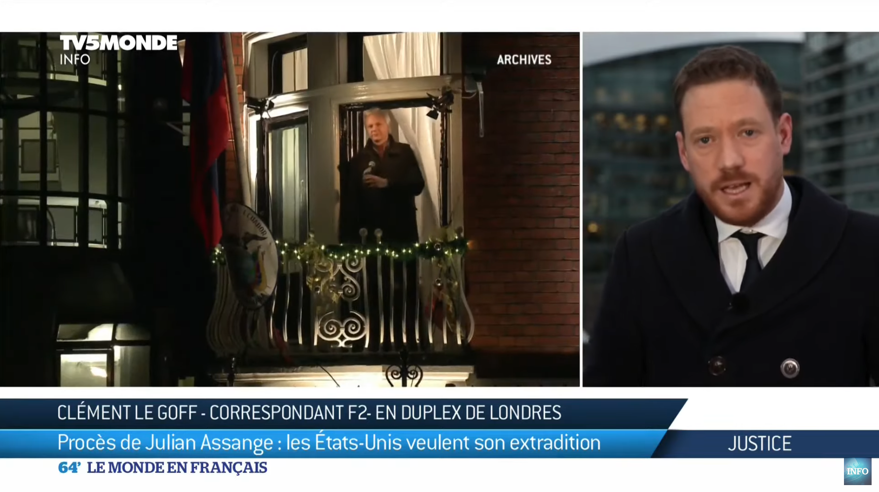 Procès de Julian Assange : les États-Unis veulent son extradition (DÉCRYPTAGE)