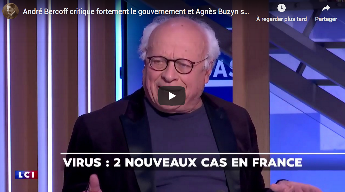 André Bercoff critique fortement le gouvernement et Agnès Buzyn sur le coronavirus (VIDÉO)