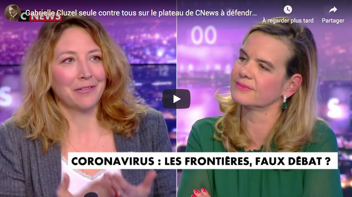 Qui Est Le Mari De Gabrielle Cluzel Coronavirus : Gabrielle Cluzel seule contre tous à défendre les