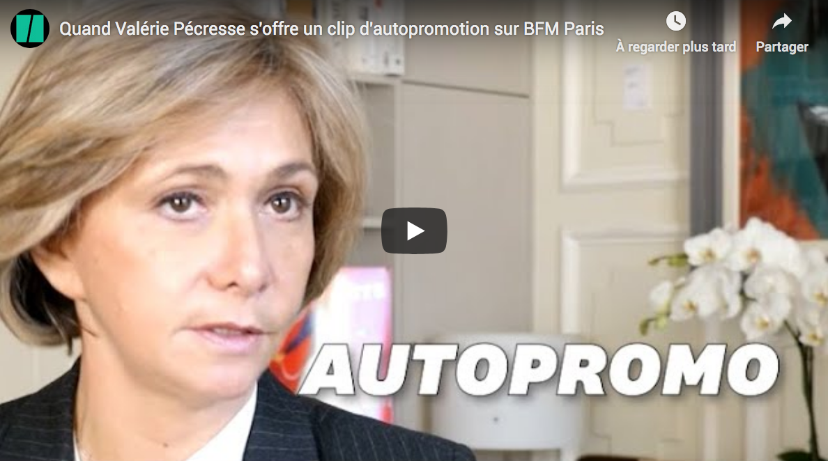 Valérie Pécresse s’offre un clip d’autopromotion et de gloubli-boulga écolo sur BFM Paris (VIDÉO)