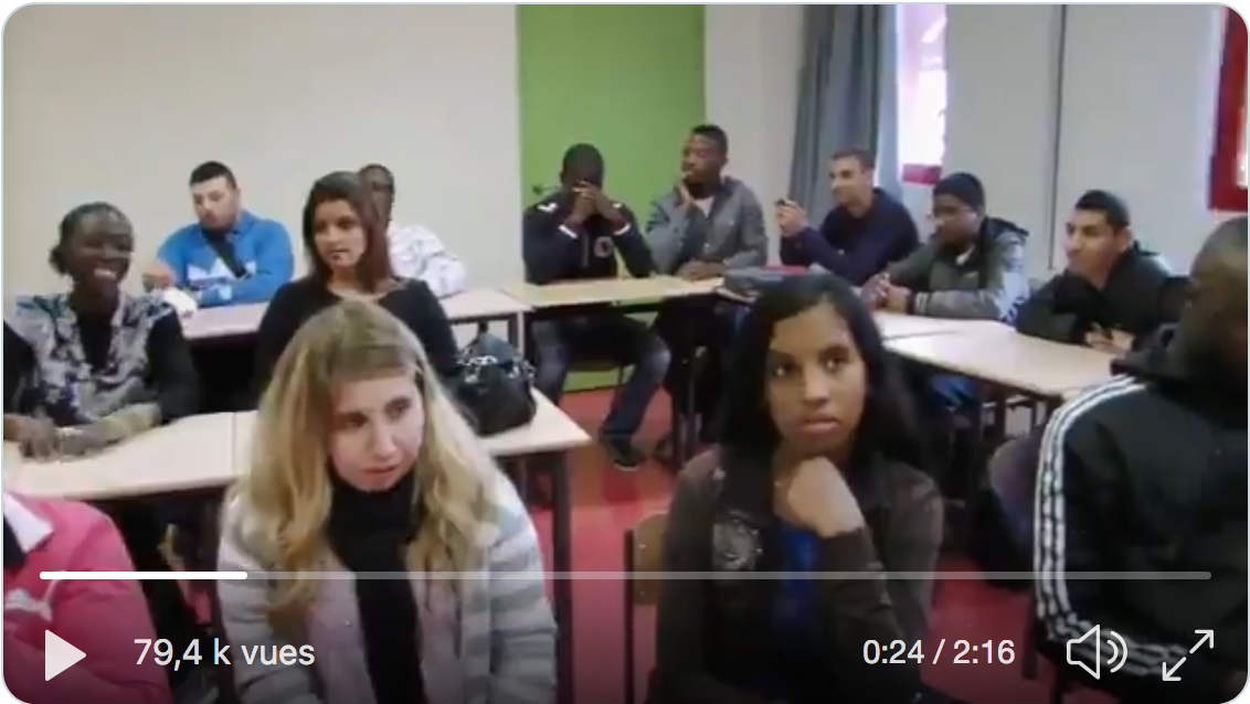 Une classe de “Français” immigrés qui ne se sentent pas Français : “Les Français, ce sont les Blancs” (VIDÉO)