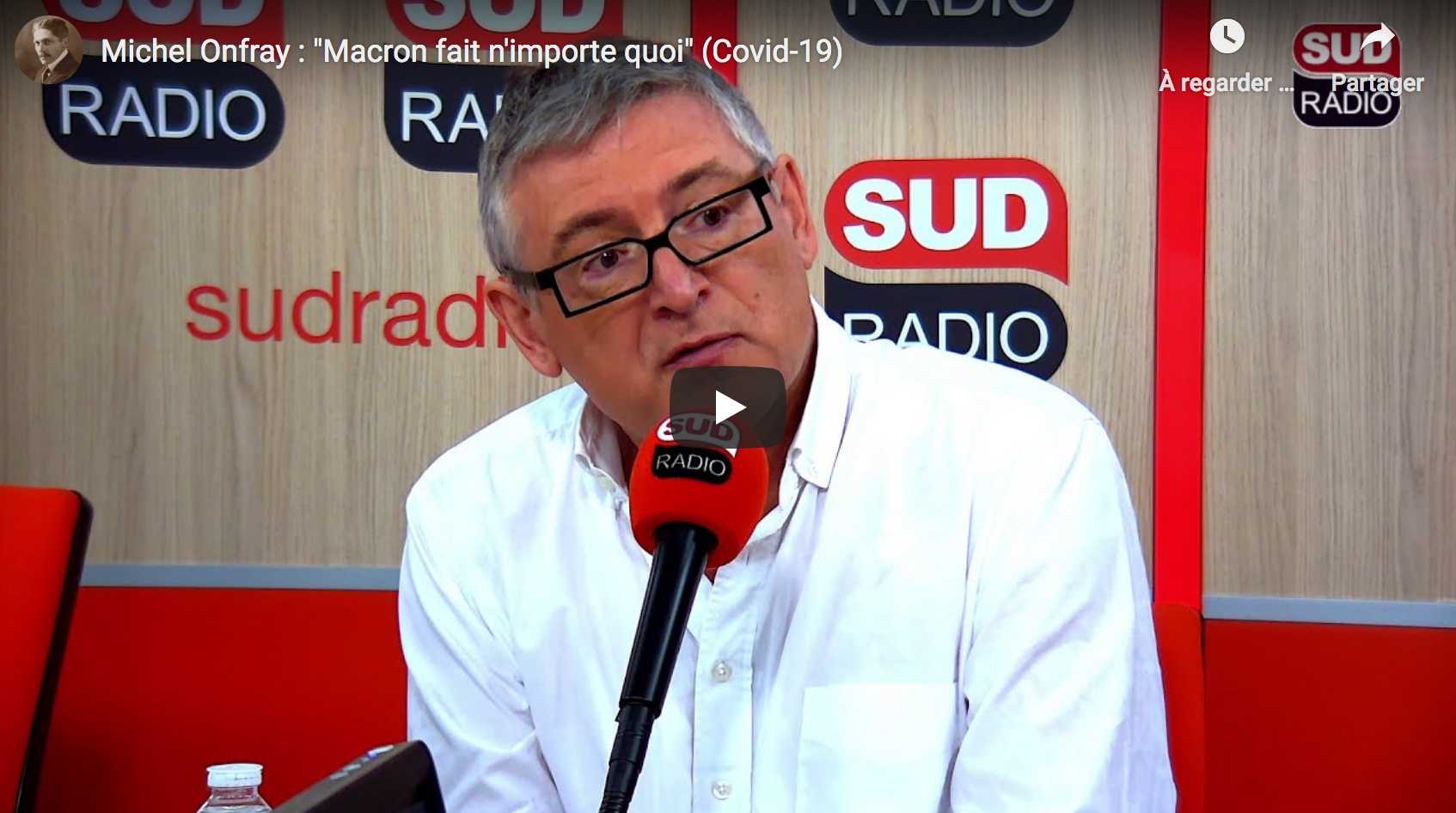 Michel Onfray : ” Marine Le Pen, elle se chiraquise !” (VIDÉO)