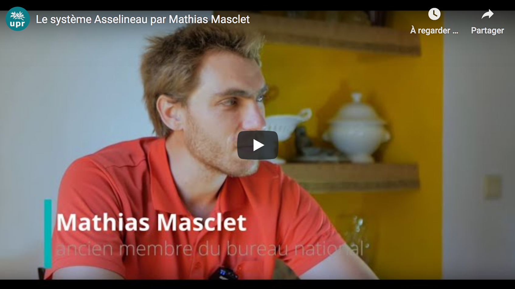 Le système Asselineau dénoncé par Mathias Masclet (VIDÉO)