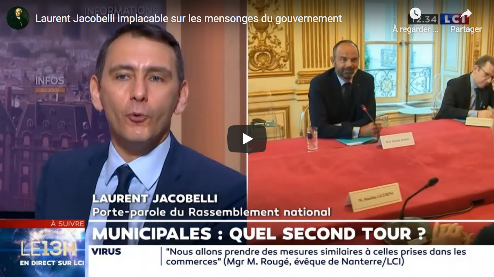 Covid-19 : Laurent Jacobelli (RN) implacable sur les mensonges du gouvernement (VIDÉO)