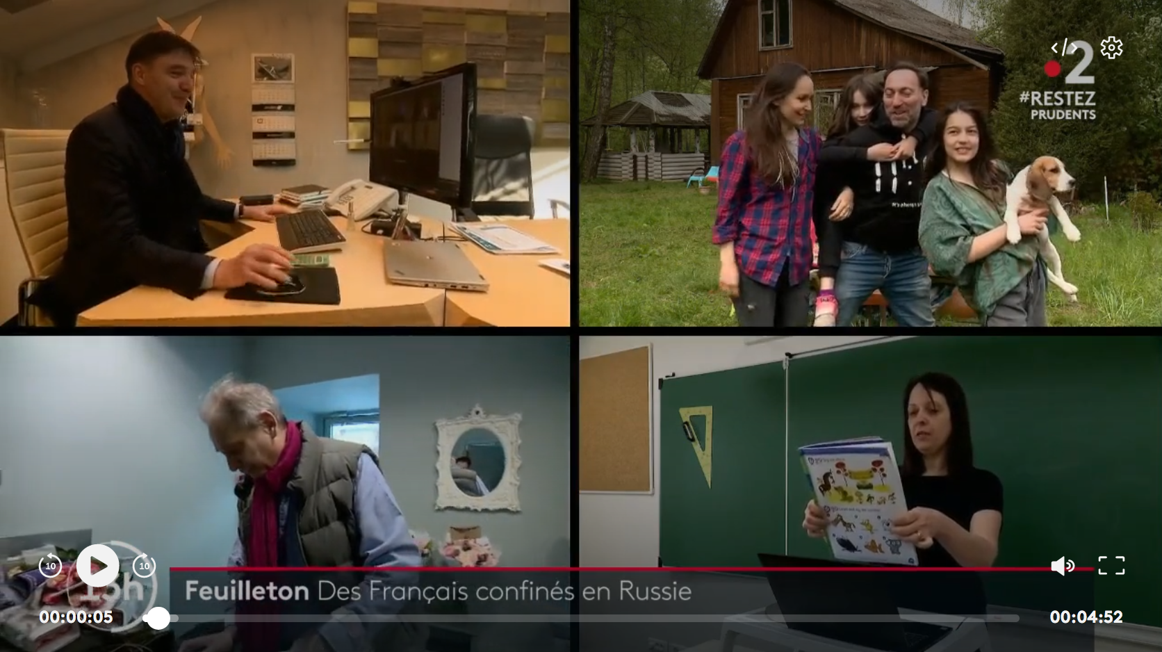 Coronavirus : ces Français toujours confinés en Russie (REPORTAGE)