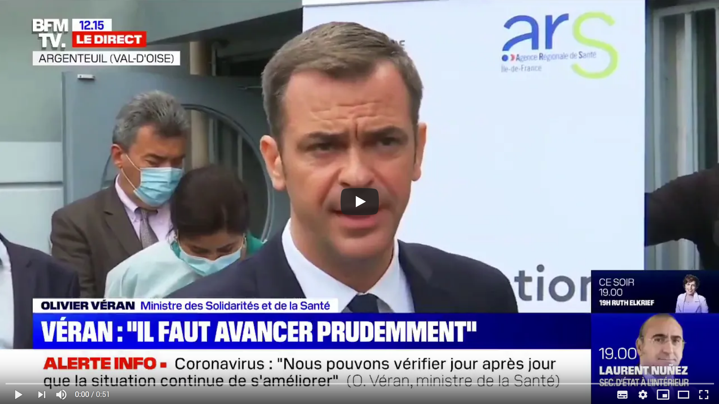 Olivier Véran a fermé 5700 lits dans les hôpitaux en 2020