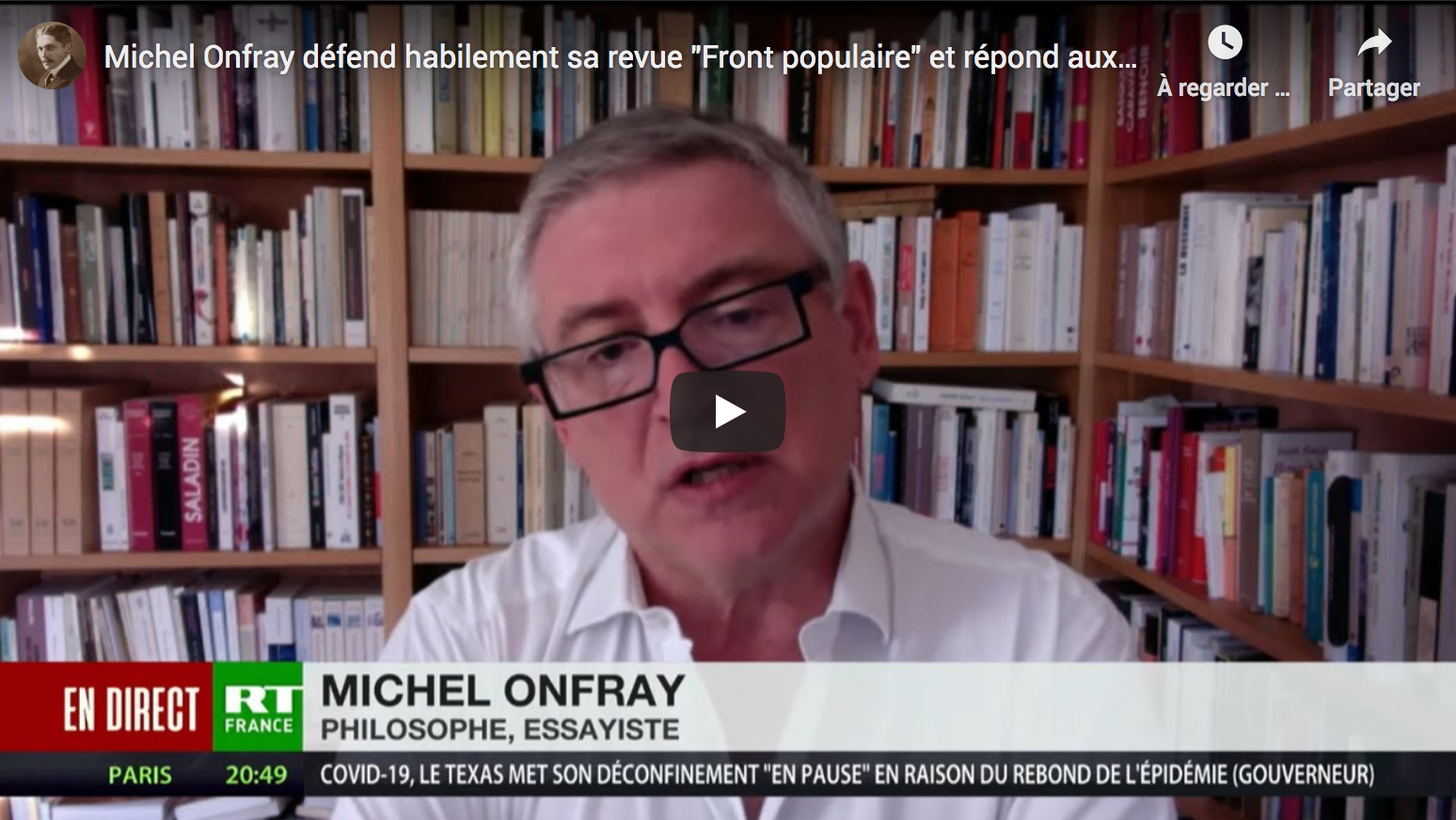 Michel Onfray : “Presque cinq ans d’actes de Macron font la démonstration qu’il n’aime pas la France” (VIDÉO)