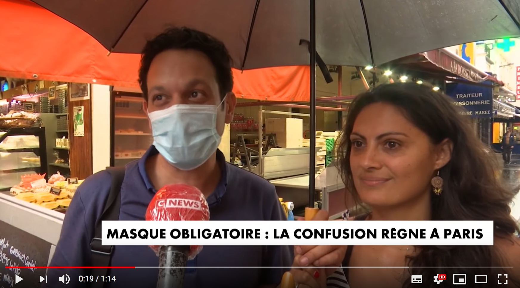 Masque obligatoire : la confusion règne à Paris (VIDÉO)