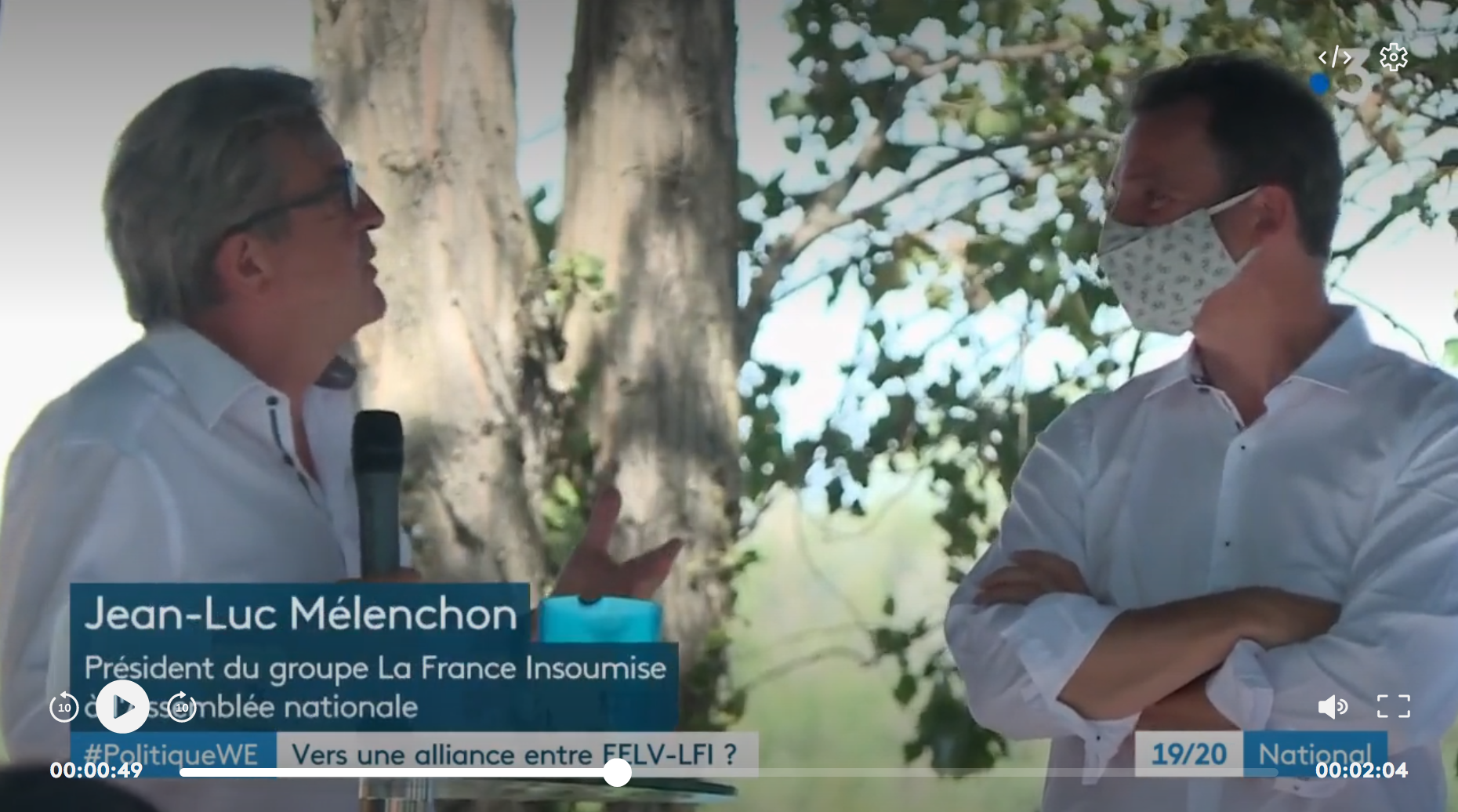 Politique : un rapprochement entre Les Verts et la France Insoumise ?