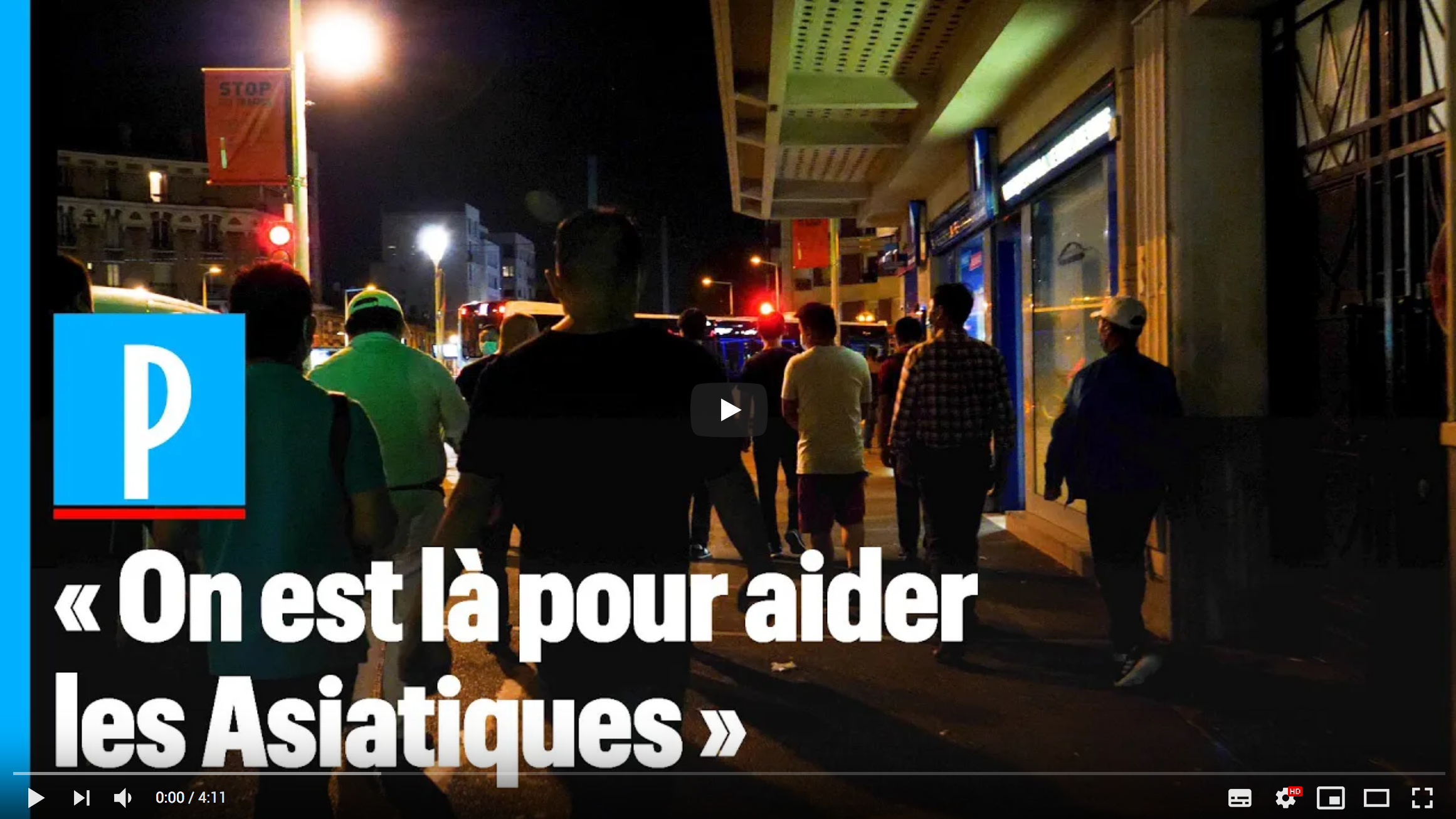 À La Courneuve, la communauté chinoise « patrouille pour sa sécurité » face à la racaille (VIDÉO)