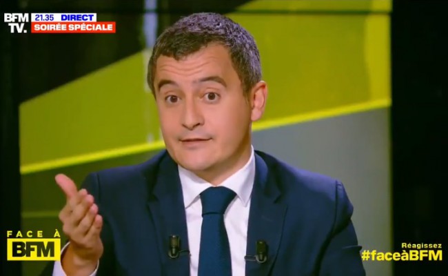 Le ministre de l’Intérieur Gérald Darmanin qualifie l’Italie de pays “ennemi” de la France devant le Parlement parce qu’elle refuse l’invasion arabo-musulmane… (VIDÉO)