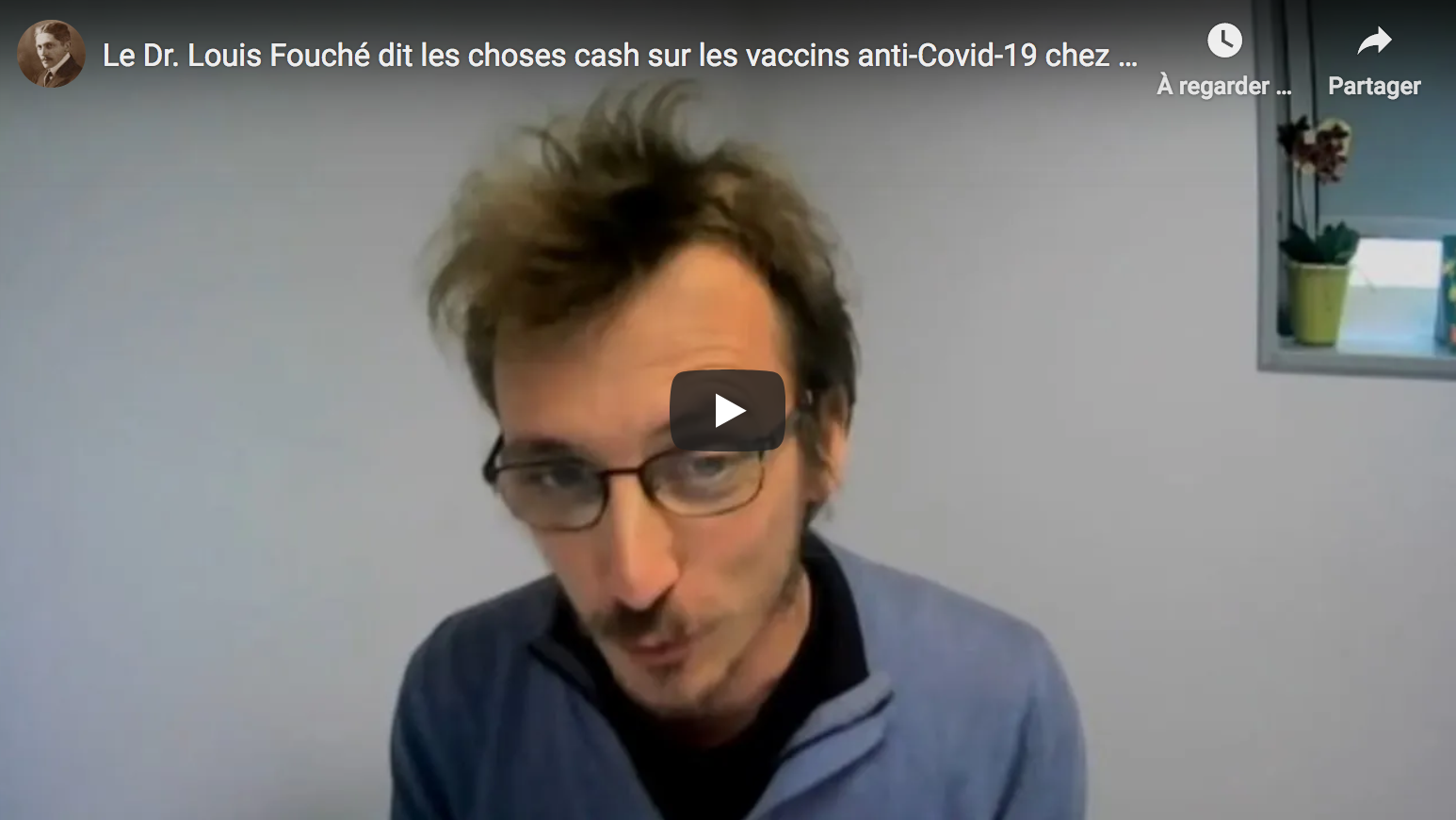 Le Dr Louis Fouché dit les choses cash sur les vaccins anti-Covid-19 (VIDÉO)