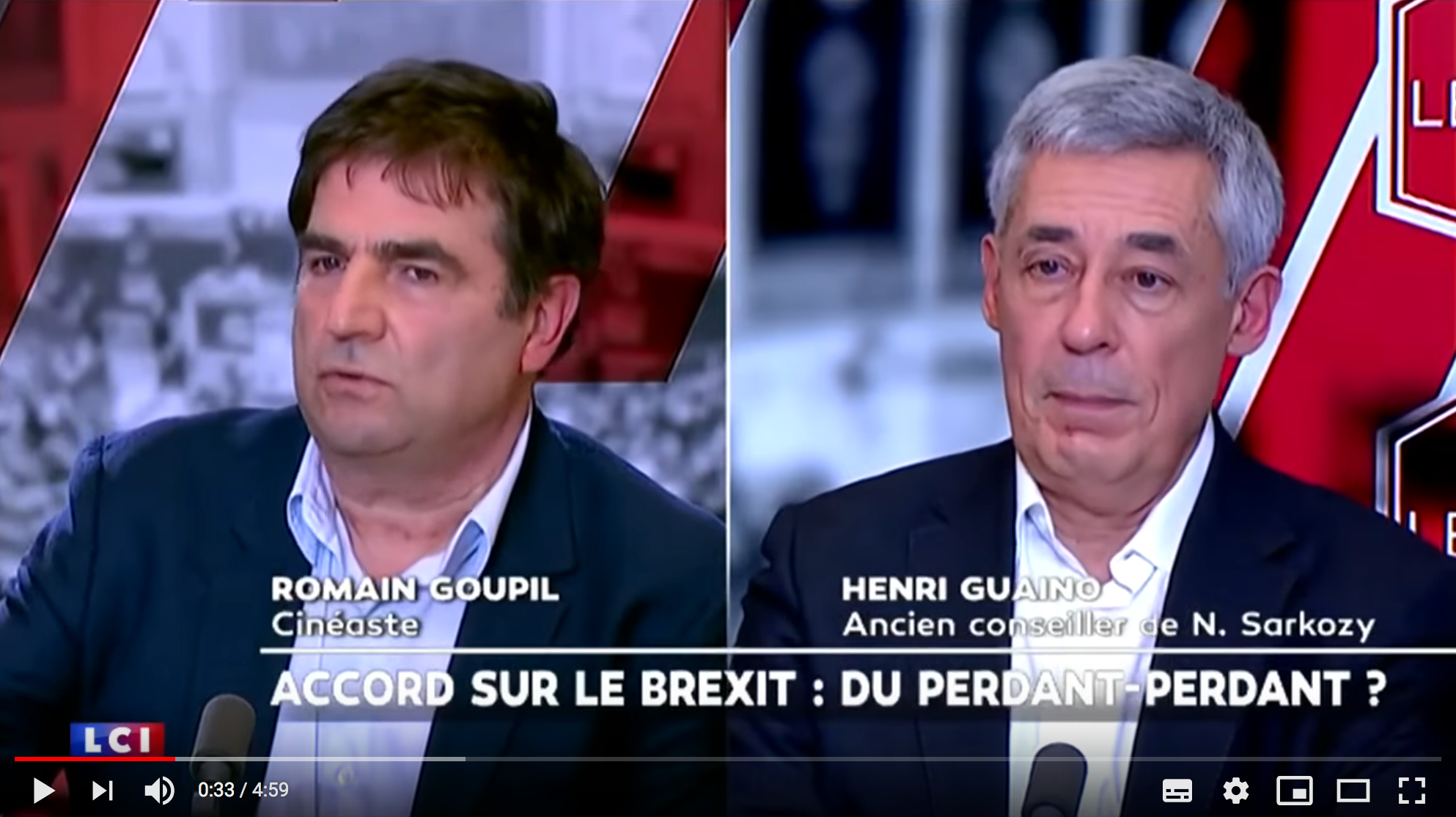 Romain Goupil crie au scandale sur le Brexit et se fait recadrer par Henri Guaino (VIDÉO)