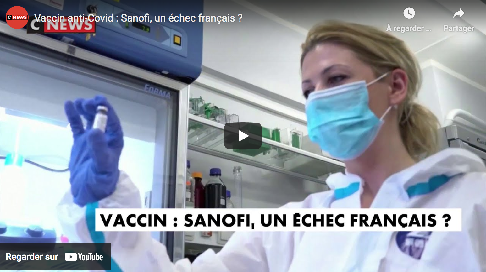 Vaccin anti-Covid : Sanofi, un échec français ?