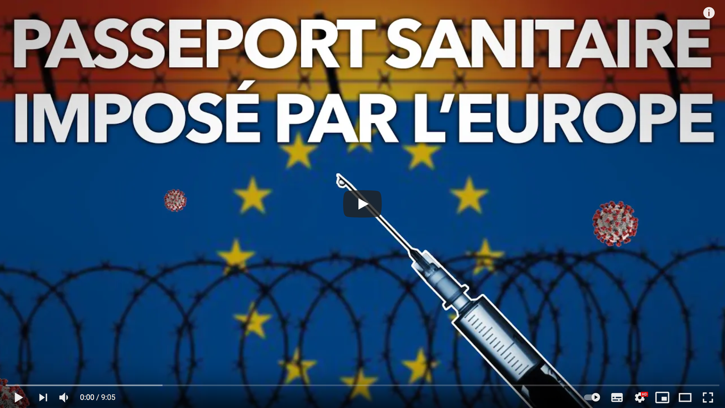 L’Union européenne veut imposer le Passeport sanitaire (Florian Philippot)