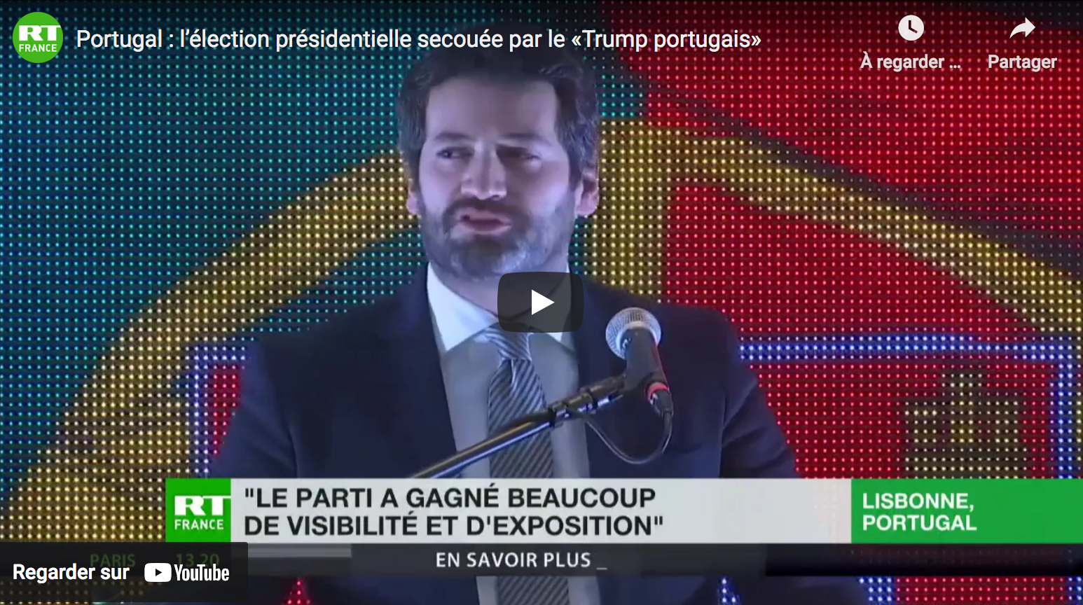 Portugal : l’élection présidentielle secouée par le « Trump portugais »