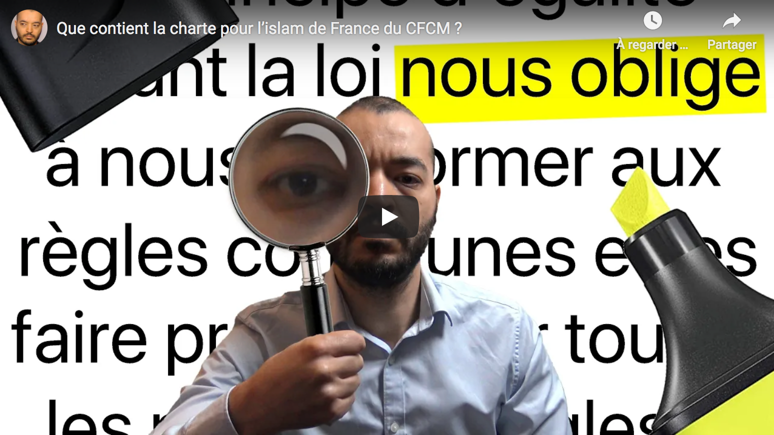Que contient la charte pour l’islam de France du CFCM ? (Majid Oukacha)