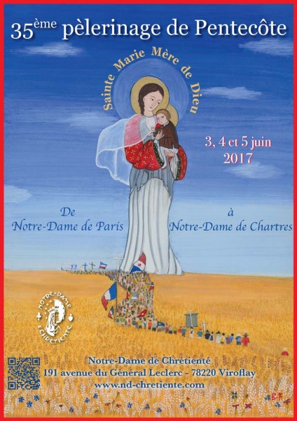 Des pèlerins toujours plus nombreux sur les routes de Chartres! (Vidéo)