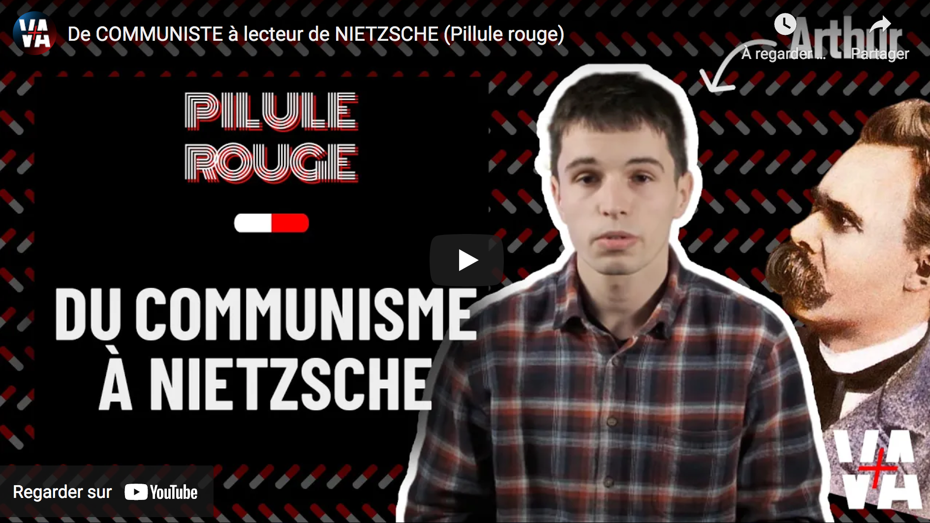De communiste à lecteur de Nietzsche (Pilule rouge)