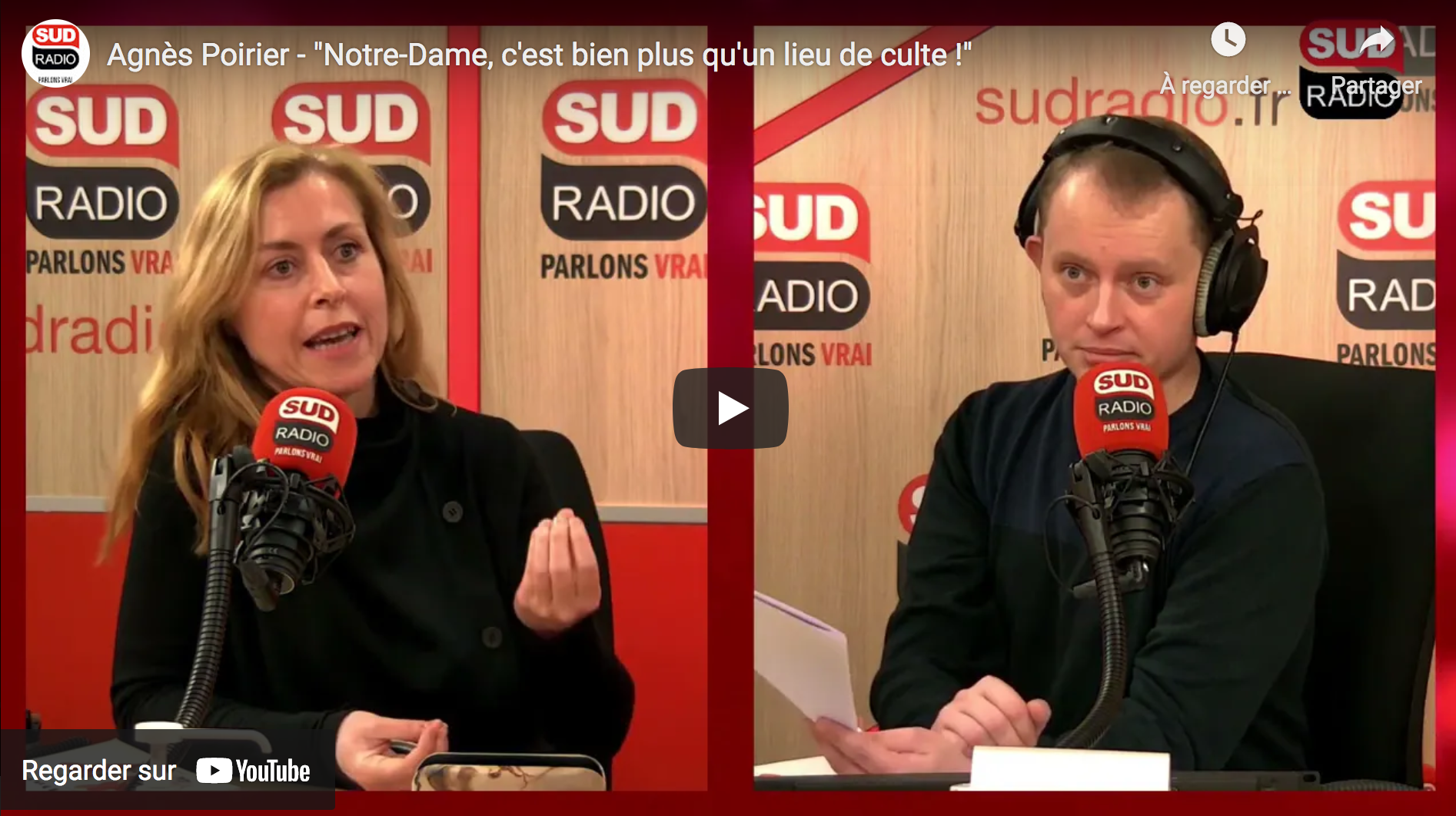 Agnès Poirier : “Notre-Dame, c’est bien plus qu’un lieu de culte !” (VIDÉO)