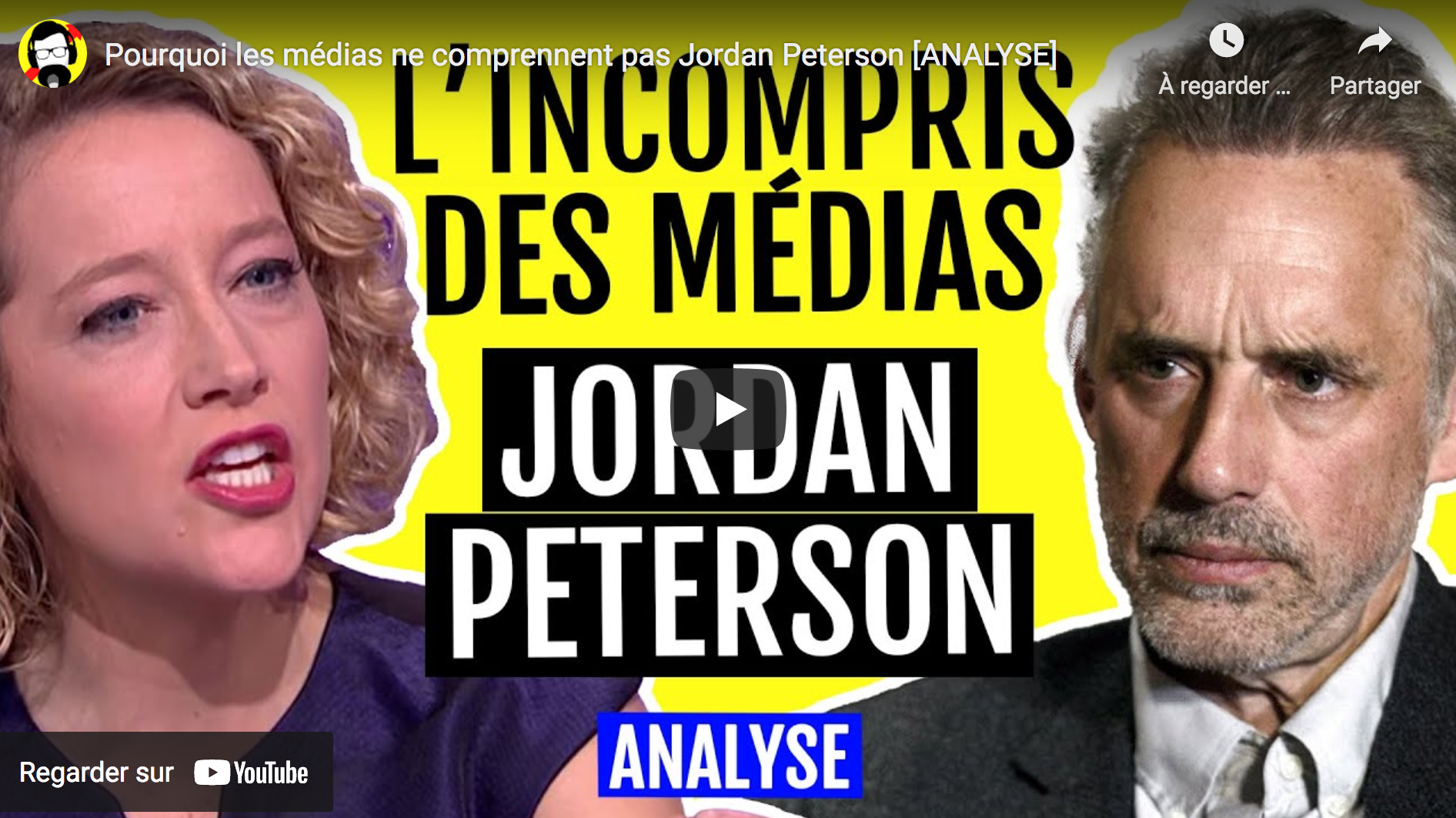 Pourquoi les médias ne comprennent pas Jordan Peterson (ANALYSE)