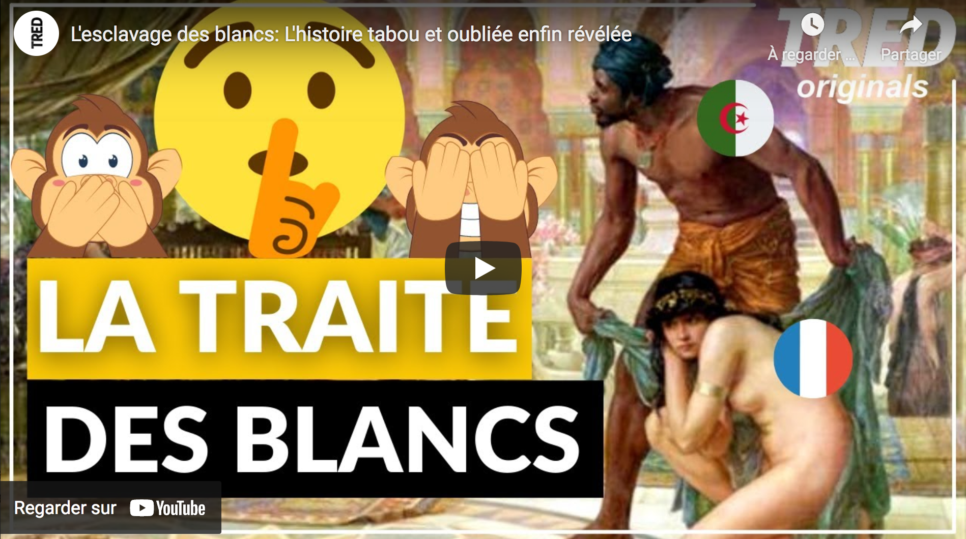 L’esclavage des blancs : L’histoire tabou et oubliée enfin révélée