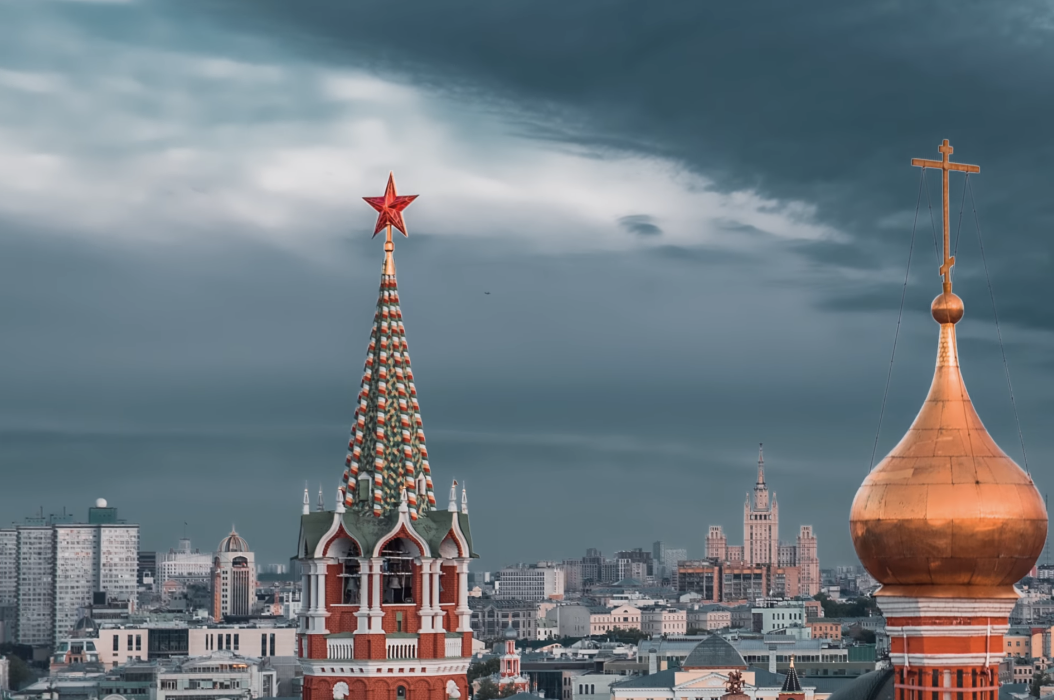 Moscou vue d’un drone (VIDÉOS)