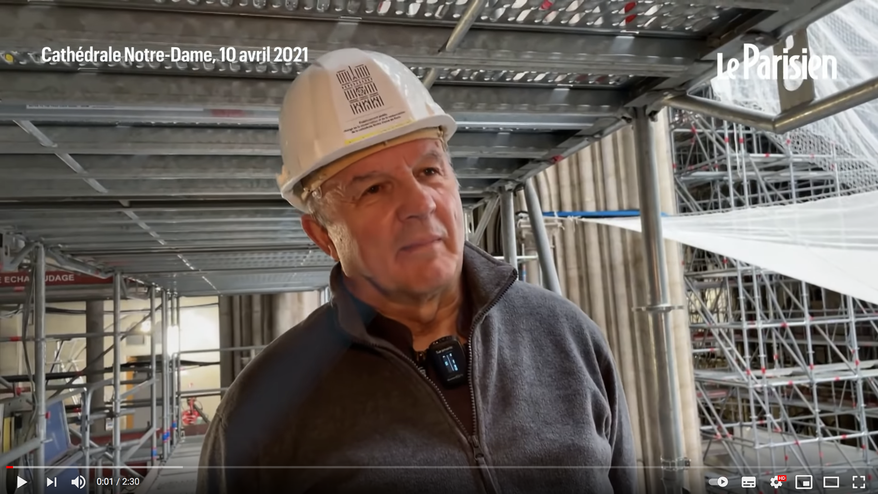 Général Georgelin : “1000 chênes ont été abattus pour reconstruire la flèche et la charpente de Notre-Dame” (VIDÉO)