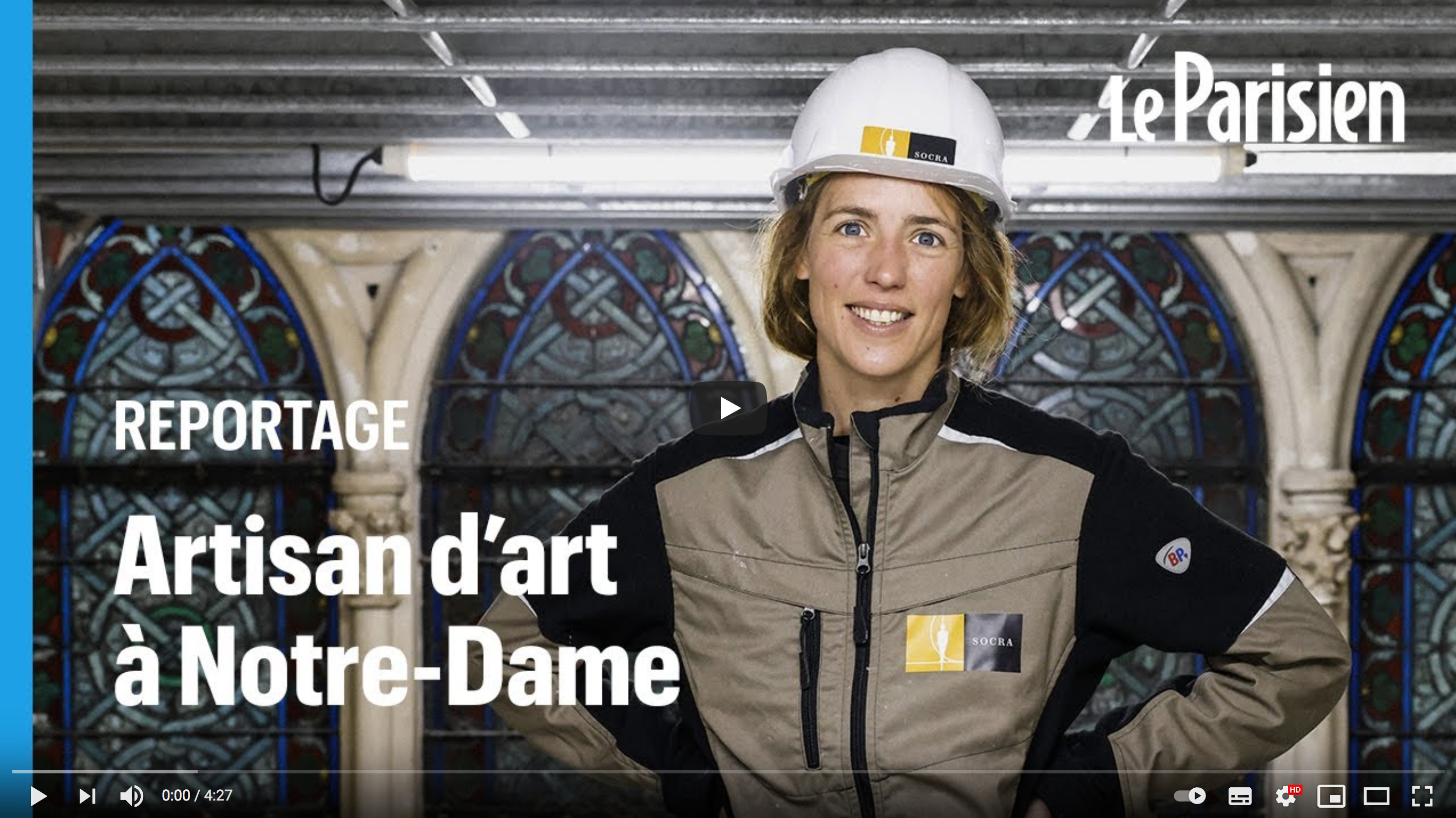 Notre-Dame de Paris : Amélie, restauratrice, fait de nouveau resplendir les pierres des chapelles (RENCONTRE)