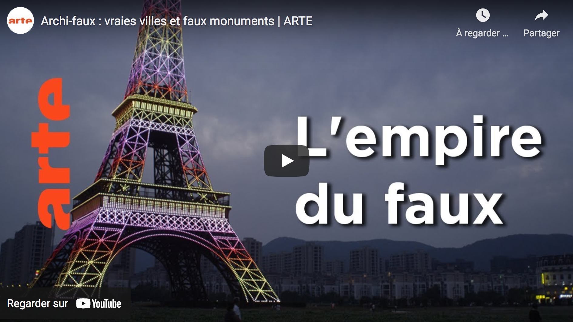Archi-faux : vraies villes et faux monuments (REPORTAGE)