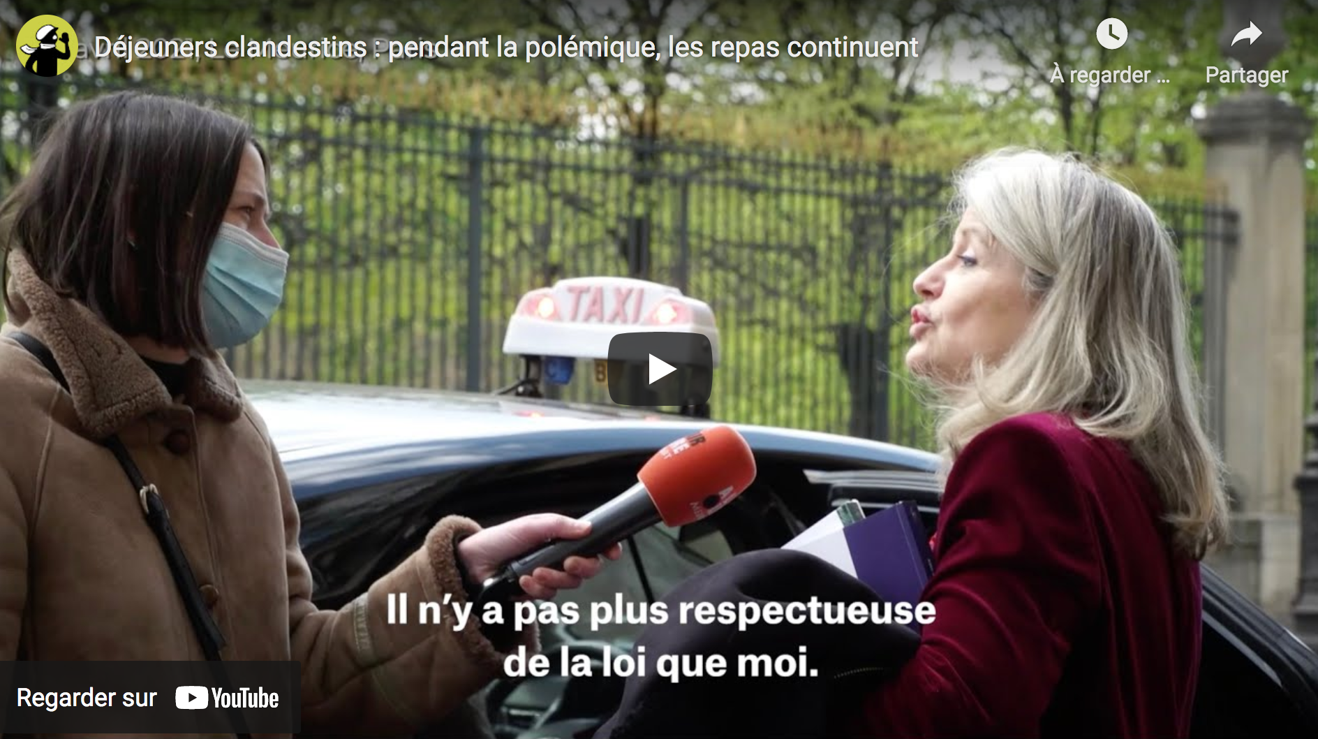 Médiapart occupé à partir à la chasse aux élites qui déjeunent au restaurant… (VIDÉO)