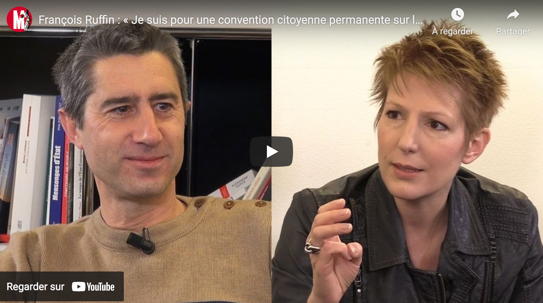 François Ruffin : « Je suis pour une convention citoyenne permanente sur les technologies » (VIDÉO)