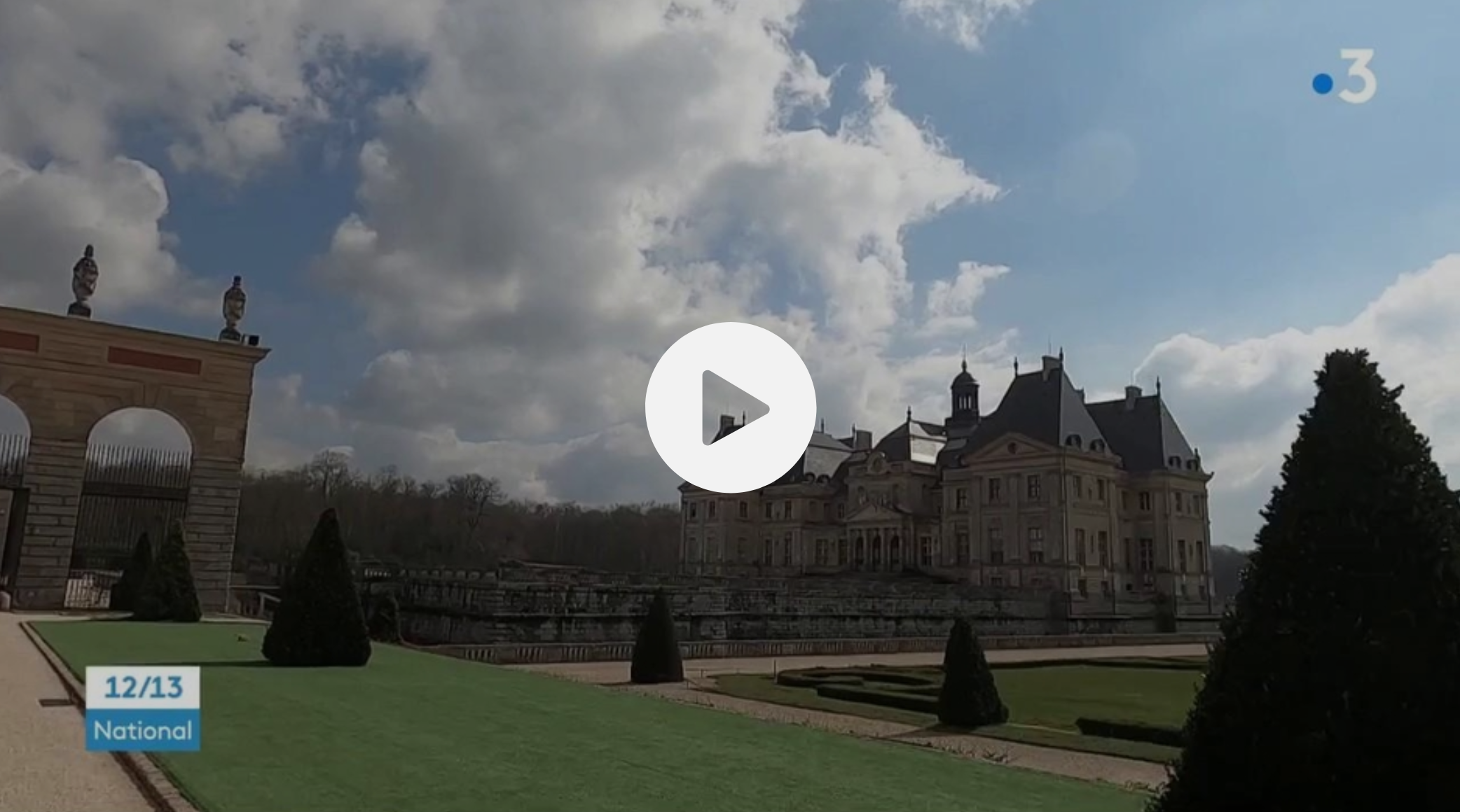 Patrimoine : le château de Vaux-le-Vicomte se refait une beauté (VIDÉO)