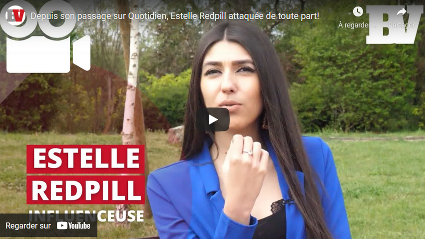 Depuis son passage dans “Quotidien”, Estelle Redpill attaquée de toute part (RENCONTRE)
