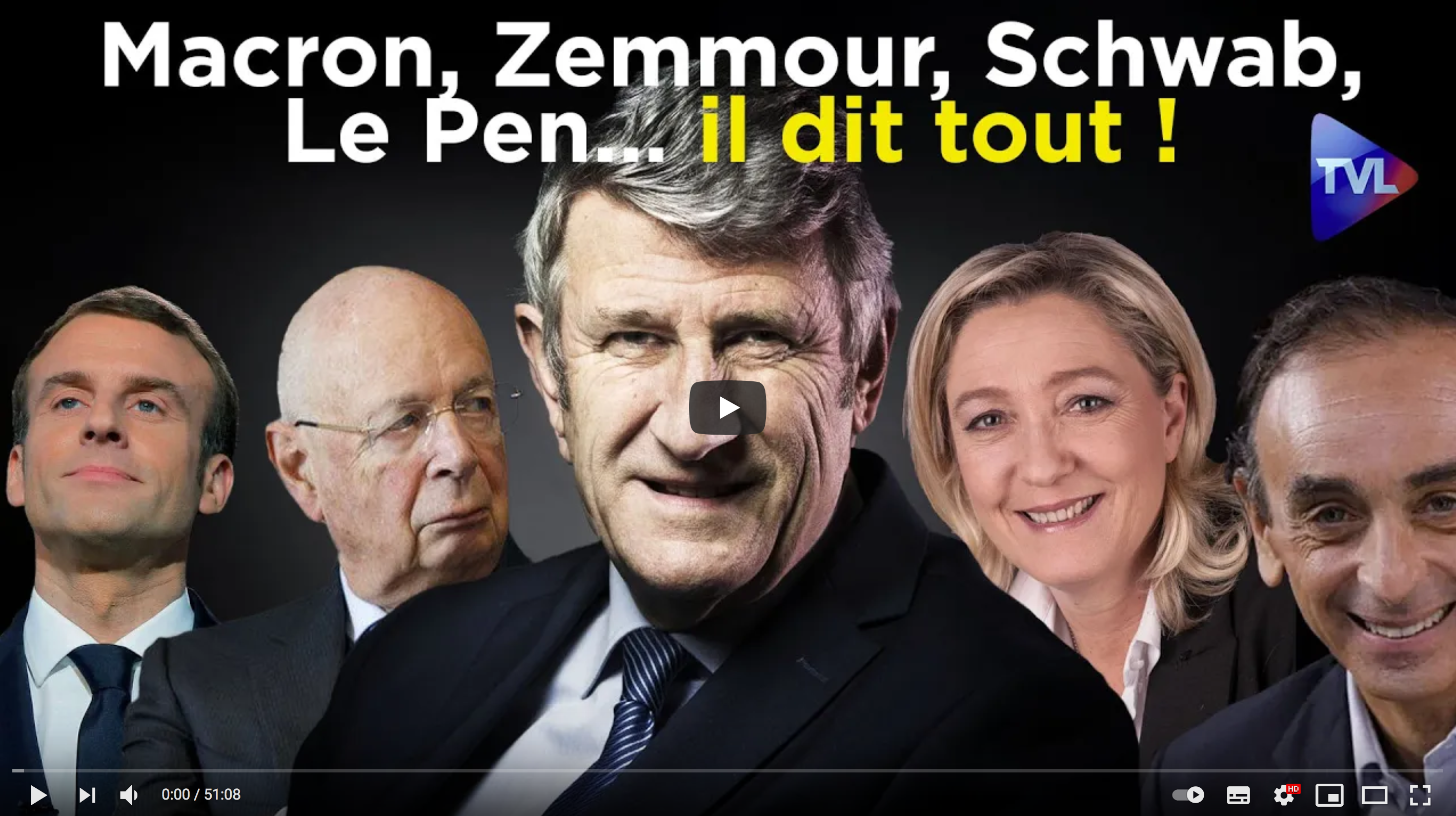 Philippe de Villiers : Macron, Zemmour, Schwab, Le Pen… il dit tout ! (ENTRETIEN)