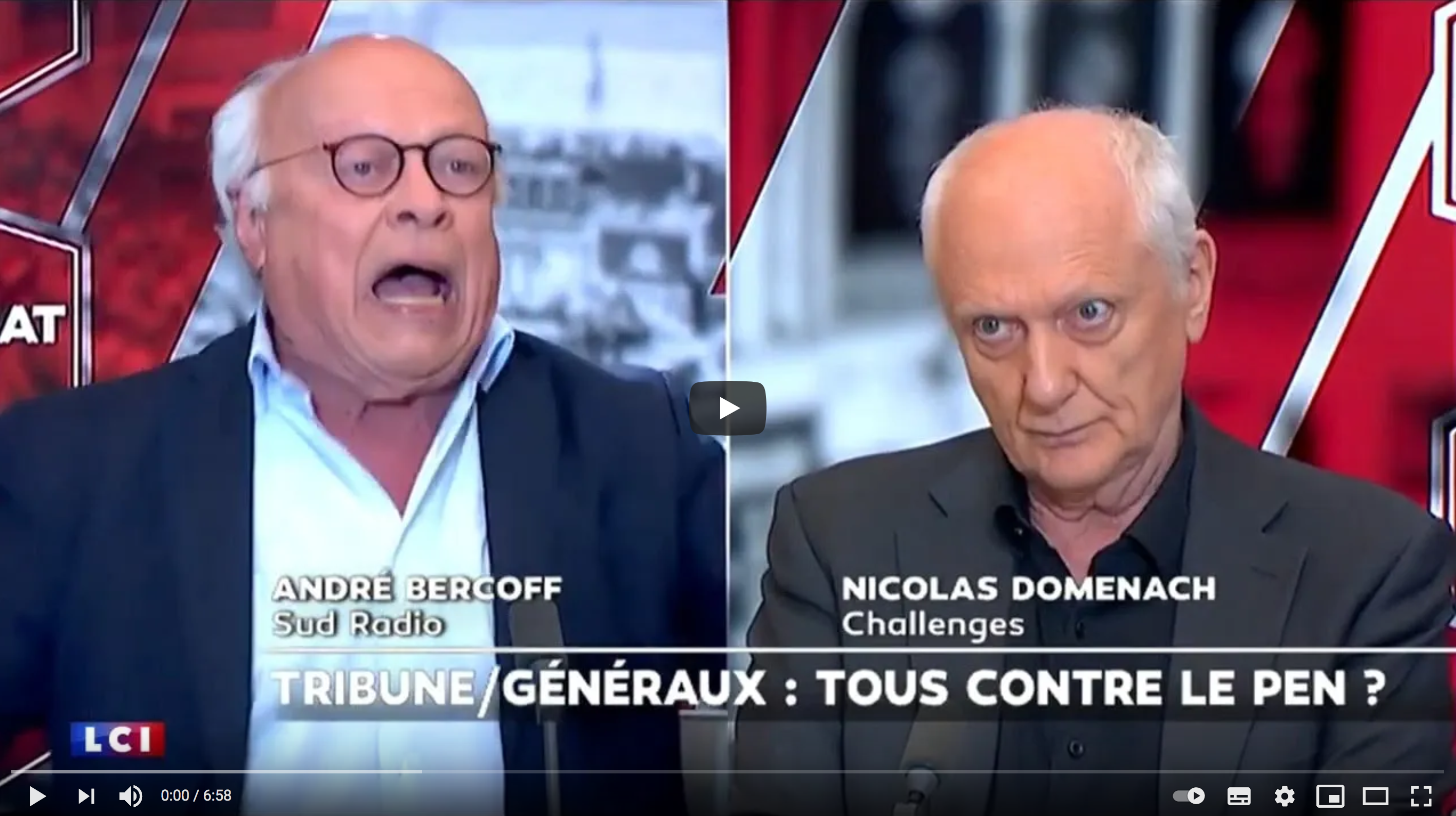 André Bercoff s’enflamme au sujet de la tribune des anciens généraux dans “Valeurs Actuelles” (VIDÉO)